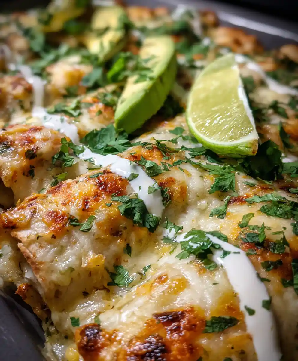 Creamy Queso Chicken Enchiladas – Effortless Family Dinner 5 Creamy Queso Chicken Enchiladas – Effortless Family Dinner