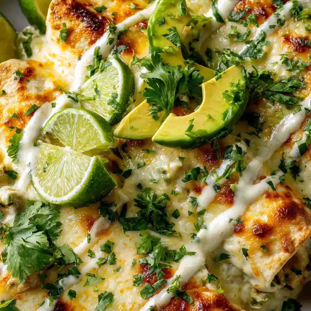Creamy Queso Chicken Enchiladas – Effortless Family Dinner 4 Creamy Queso Chicken Enchiladas – Effortless Family Dinner