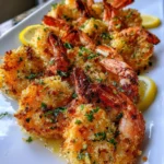 Crispy Baked Tiger Shrimp With Lemon Parsley Garnish 1772952612.6495695
