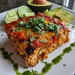 Crockpot Chicken Enchilada Casserole 1772960085.373291