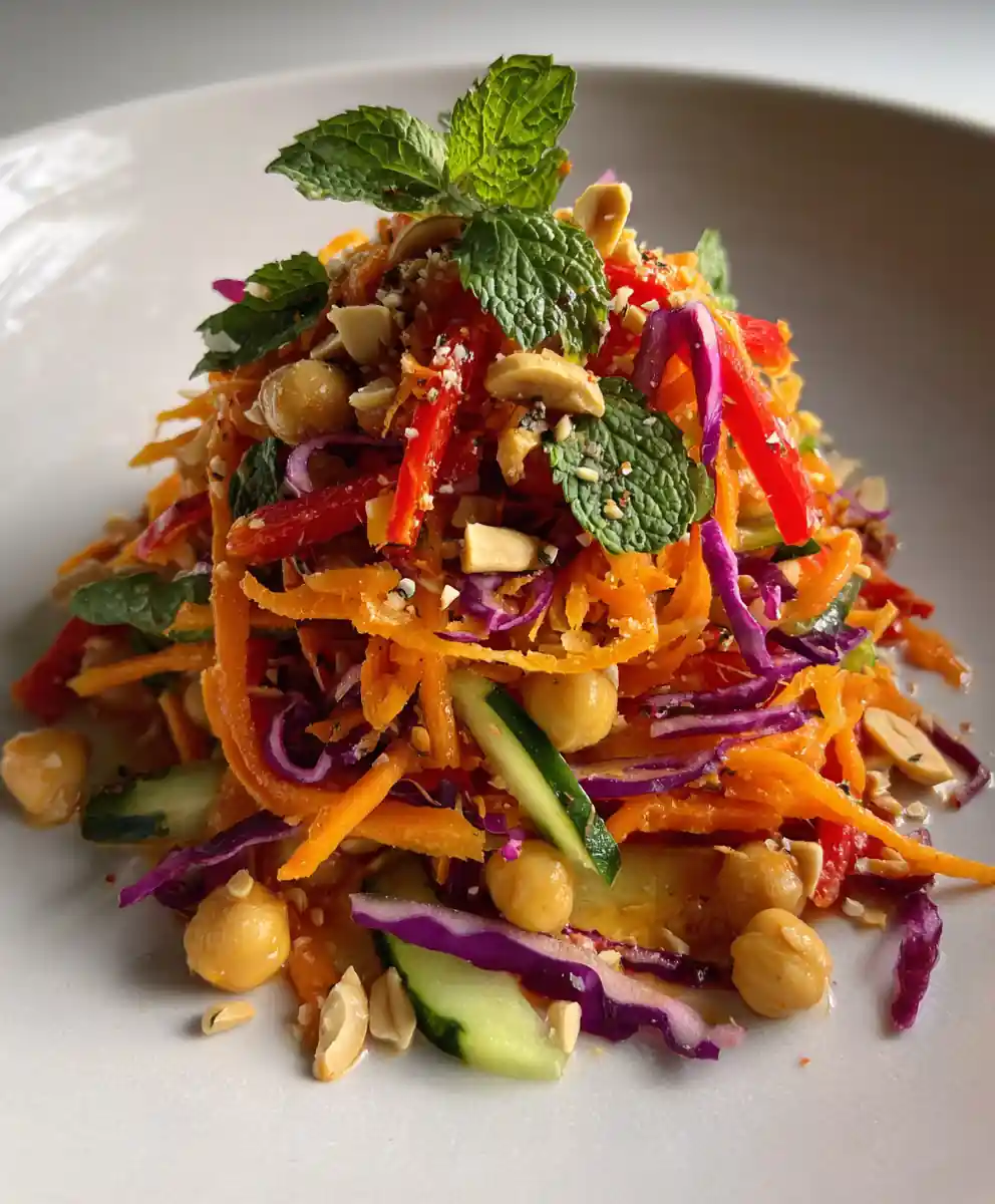 Crunchy Thai Chickpea Salad – Fresh Spring Crunch 5 Crunchy Thai Chickpea Salad – Fresh Spring Crunch