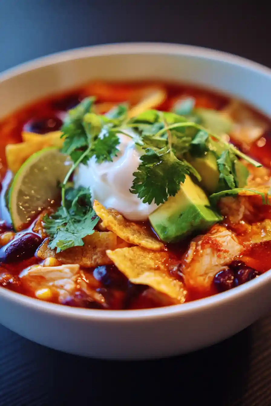 Easy Chicken Tortilla Soup 5 Easy Chicken Tortilla Soup