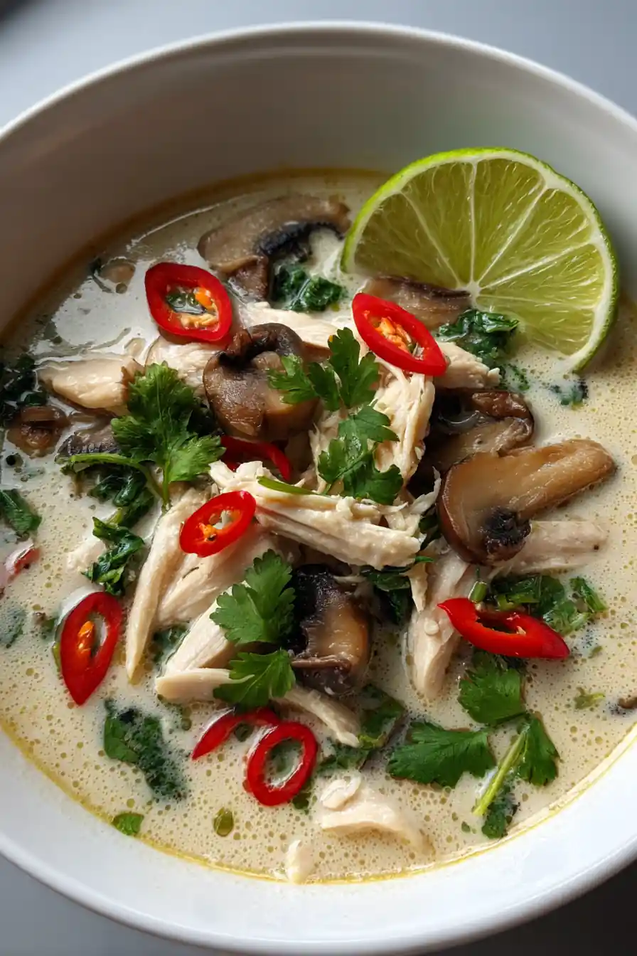 Easy Thai Chicken Soup 5 Easy Thai Chicken Soup