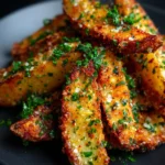 Garlic Parmesan Potato Wedges 6 Garlic Parmesan Potato Wedges 1772909086.3927047