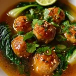 Ginger Chicken Meatball Soup With Baby Bok Choy 6 Ginger_Chicken_Meatball_Soup_With_Baby_Bok_Choy_1773975978.7260952