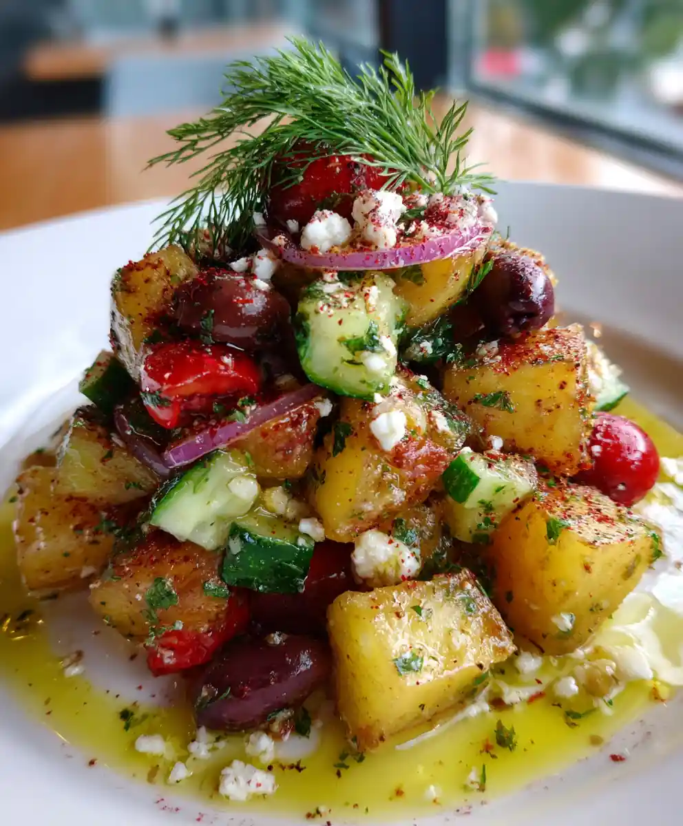 Greek Olive Potato Salad 5 Greek Olive Potato Salad