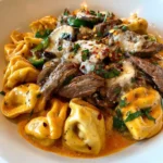 Philly Cheesesteak Tortellini Pasta 1772967982.5670905