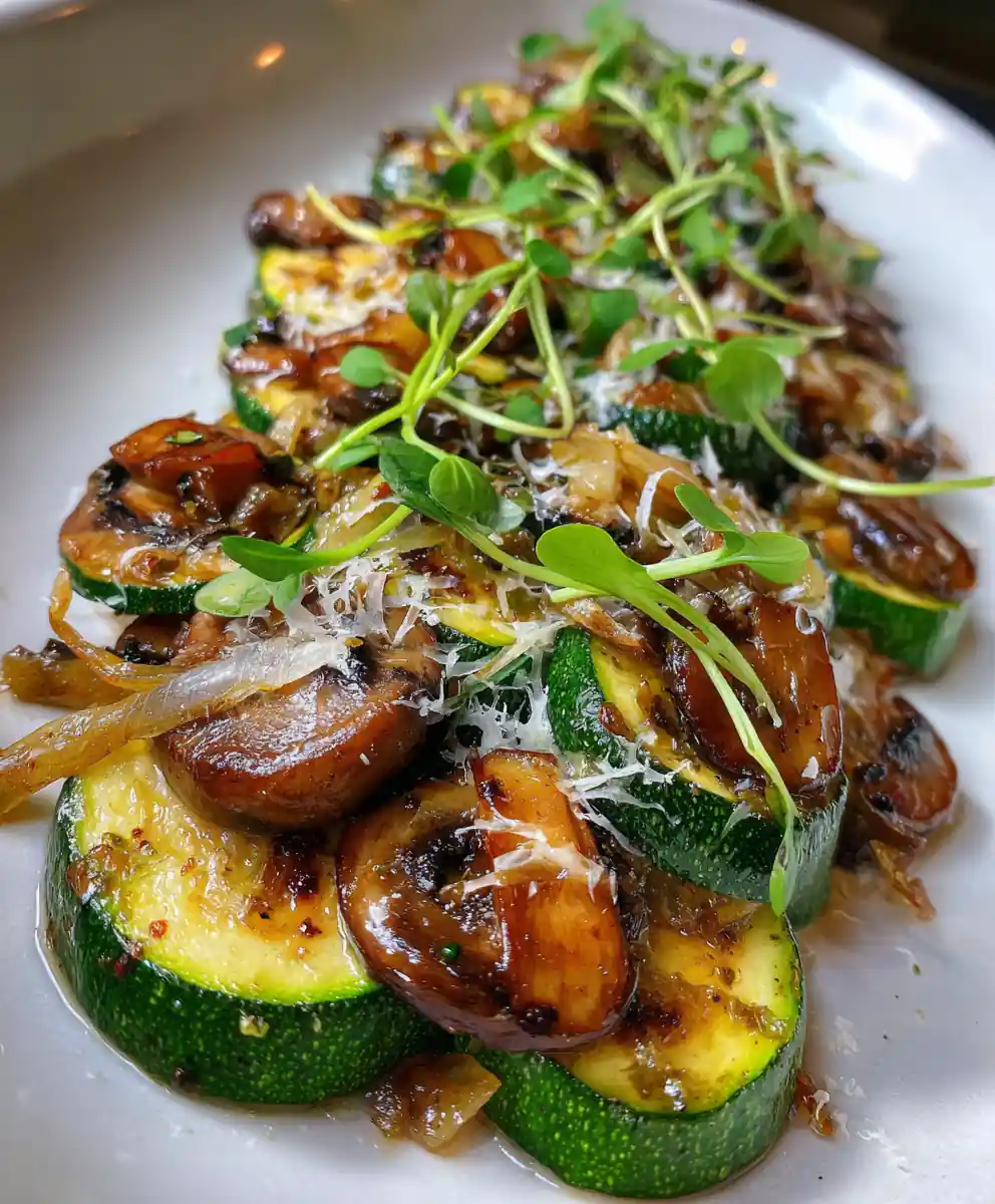 Sautéed Zucchini, Mushrooms, And Onions 5 Sautéed Zucchini, Mushrooms, And Onions