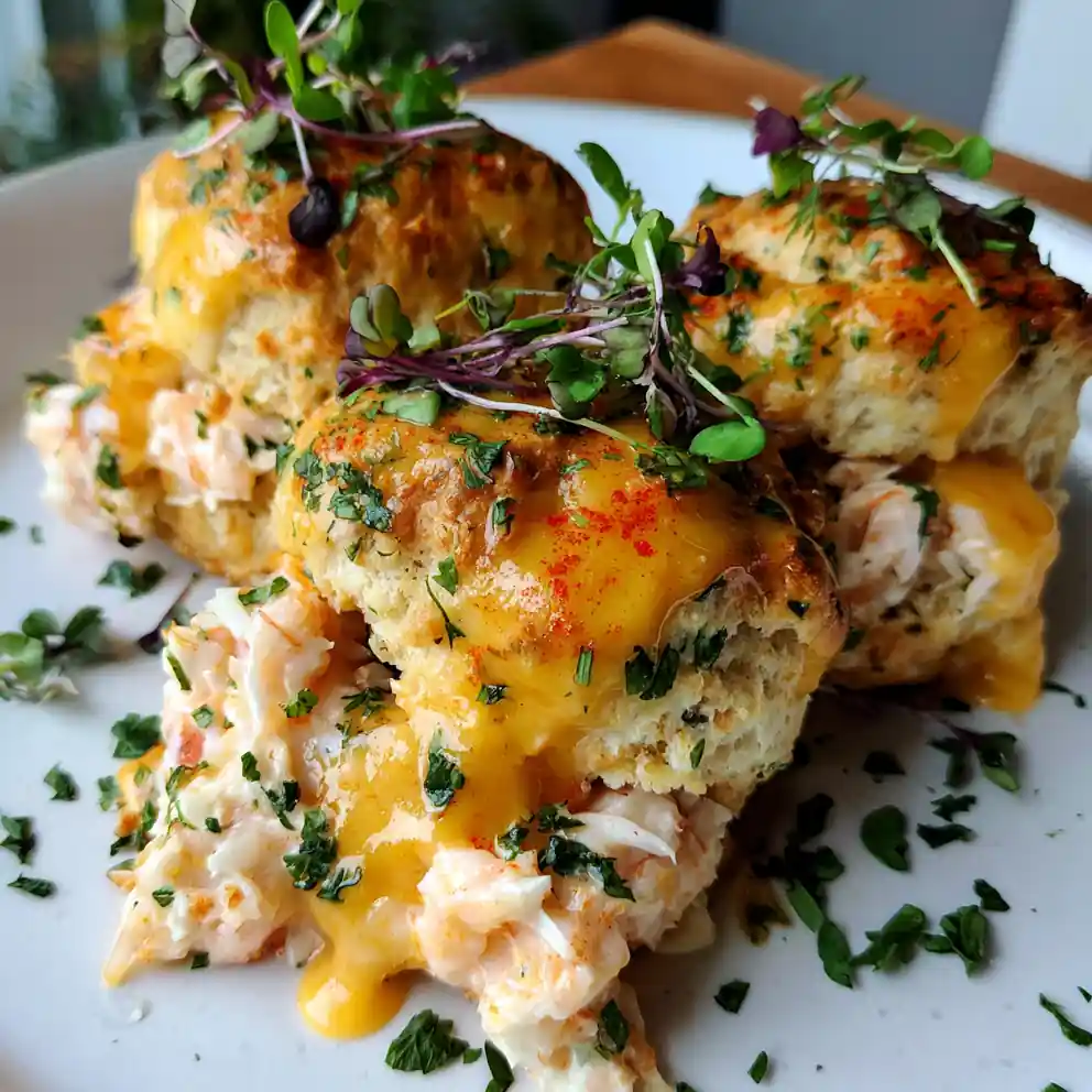 Shrimp Crab Biscuit Melts 4 Shrimp Crab Biscuit Melts