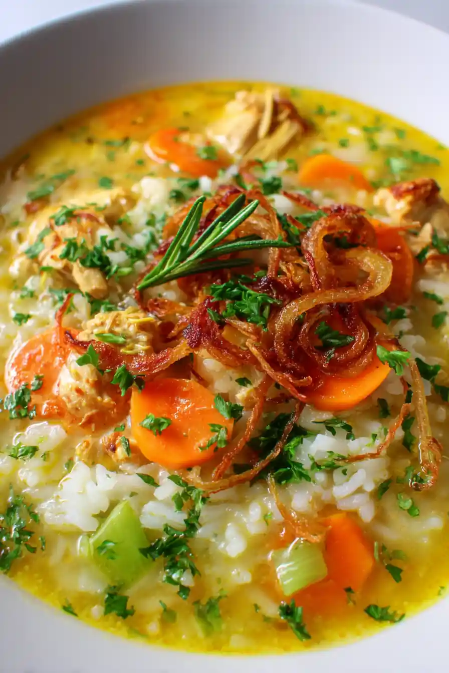 Slow Cooker Chicken And Rice Soup – Cozy One Pot Comfort Dinner