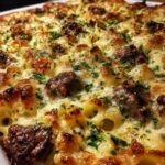 Steak & Blue Cheese Rigatoni Bake – Mash And Mix 6 Steak Blue Cheese Rigatoni Bake Mash And Mix 1772984279.582128