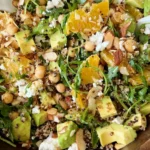 Nährstoffreicher Rucola-Zitrus-Salat mit Quinoa und Avocado 4 Nährstoffreicher Rucola-Zitrus-Salat mit Quinoa und Avocado