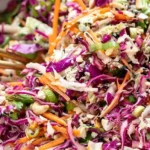 Asiatischer Krautsalat mit Sesam-Tahin-Dressing 4 Asiatischer Krautsalat mit Sesam-Tahin-Dressing