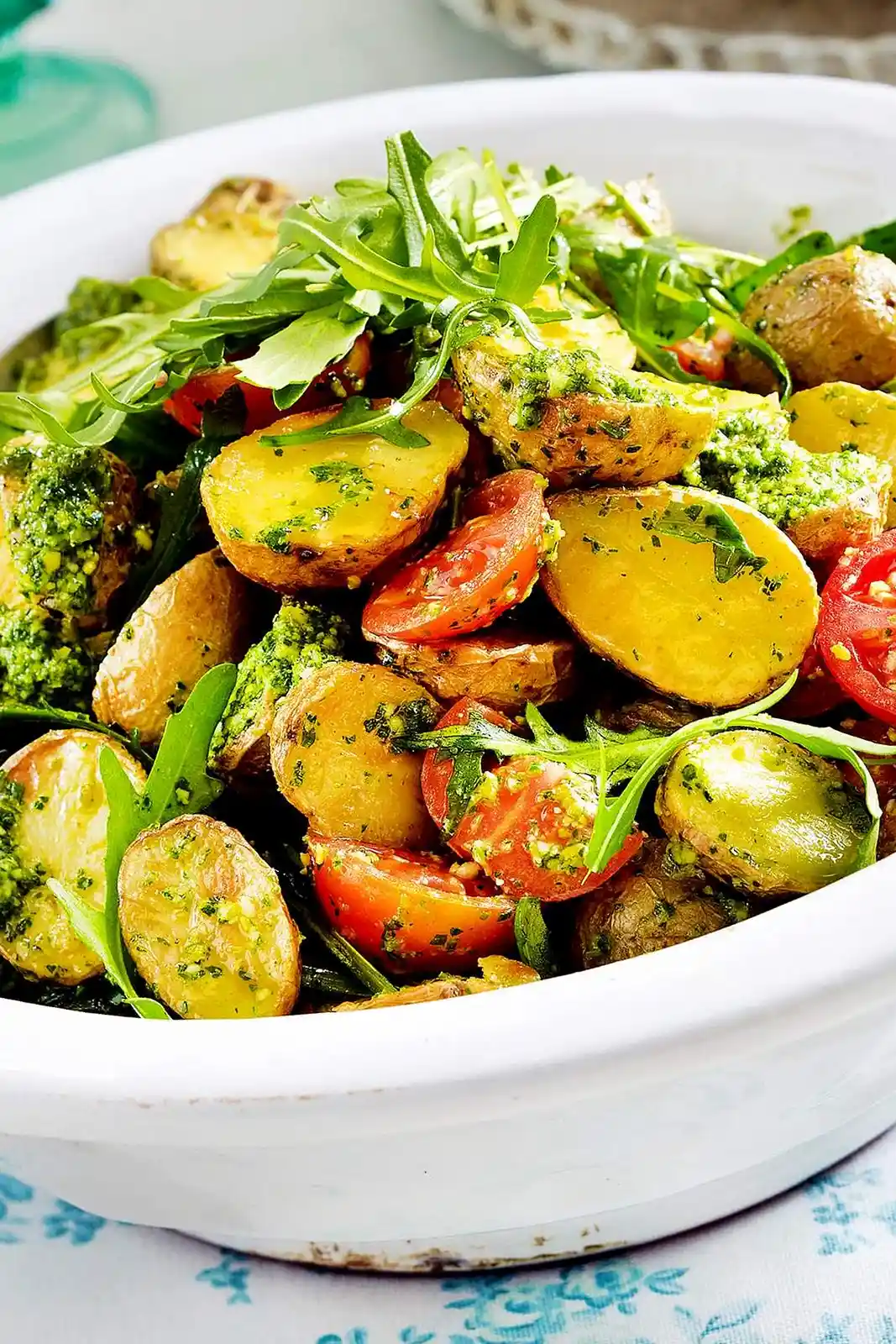 Herzhafter Backkartoffelsalat mit Rucola-Pesto 3 Recipe image