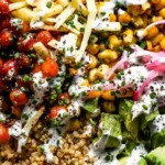 BBQ Ranch Kichererbsen-Quinoa-Bowls 4 BBQ Ranch Kichererbsen-Quinoa-Bowls