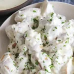 Kremiger Bearnaise-Kartoffelsalat aus dem Ofen 4 Kremiger Bearnaise-Kartoffelsalat aus dem Ofen