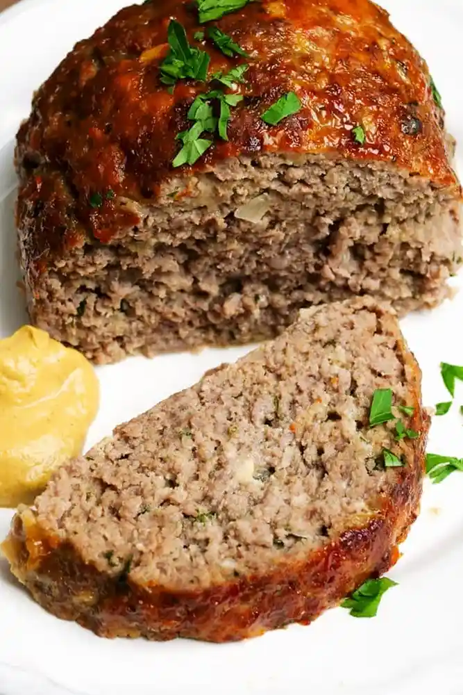 Saftiger Hackbraten aus dem Ofen 3 Recipe image