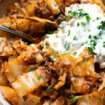 Deftige Spitzkohl-Hackfleisch-Pfanne mit rauchigem Aroma 4 Deftige Spitzkohl-Hackfleisch-Pfanne mit rauchigem Aroma