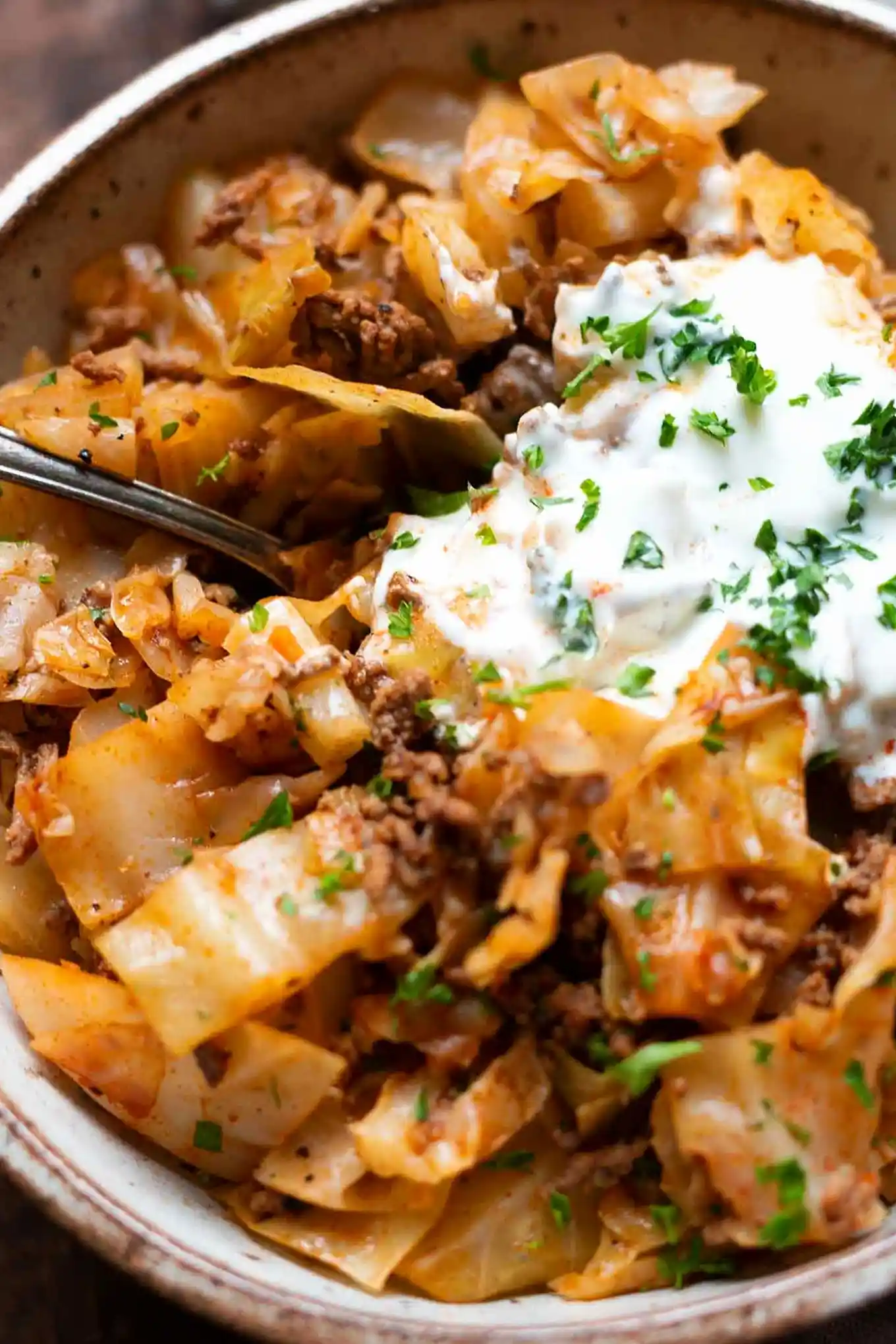 Deftige Spitzkohl-Hackfleisch-Pfanne mit rauchigem Aroma 3 Recipe image