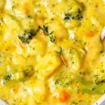 Herzhafte Brokkoli-Kartoffel-Käsesuppe 4 Herzhafte Brokkoli-Kartoffel-Käsesuppe