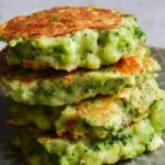 Proteinreiche Brokkoli-Bratlinge als vegetarische Burger Patties 4 Proteinreiche Brokkoli-Bratlinge als vegetarische Burger Patties