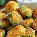 Knusprige Brokkoli-Käse-Nuggets: Das gesunde Rezept 4 Knusprige Brokkoli-Käse-Nuggets: Das gesunde Rezept