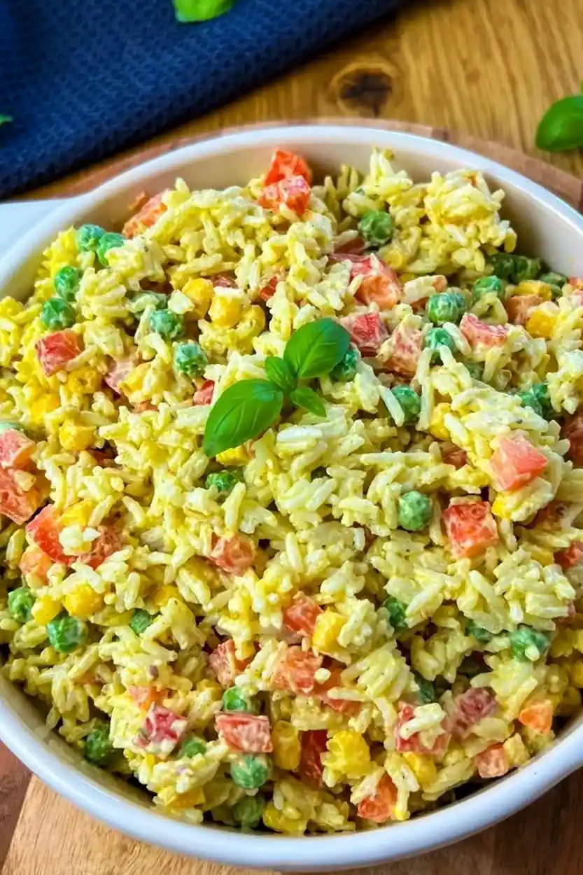 Bunter Reissalat mit Curry 3 Recipe image
