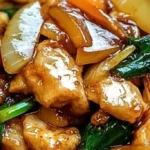 Asiatische Hähnchenpfanne mit knackigem Spitzkohl und Zwiebeln 4 Asiatische Hähnchenpfanne mit knackigem Spitzkohl und Zwiebeln