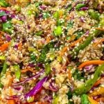 Knuspriger asiatischer Quinoa-Salat 4 Knuspriger asiatischer Quinoa-Salat