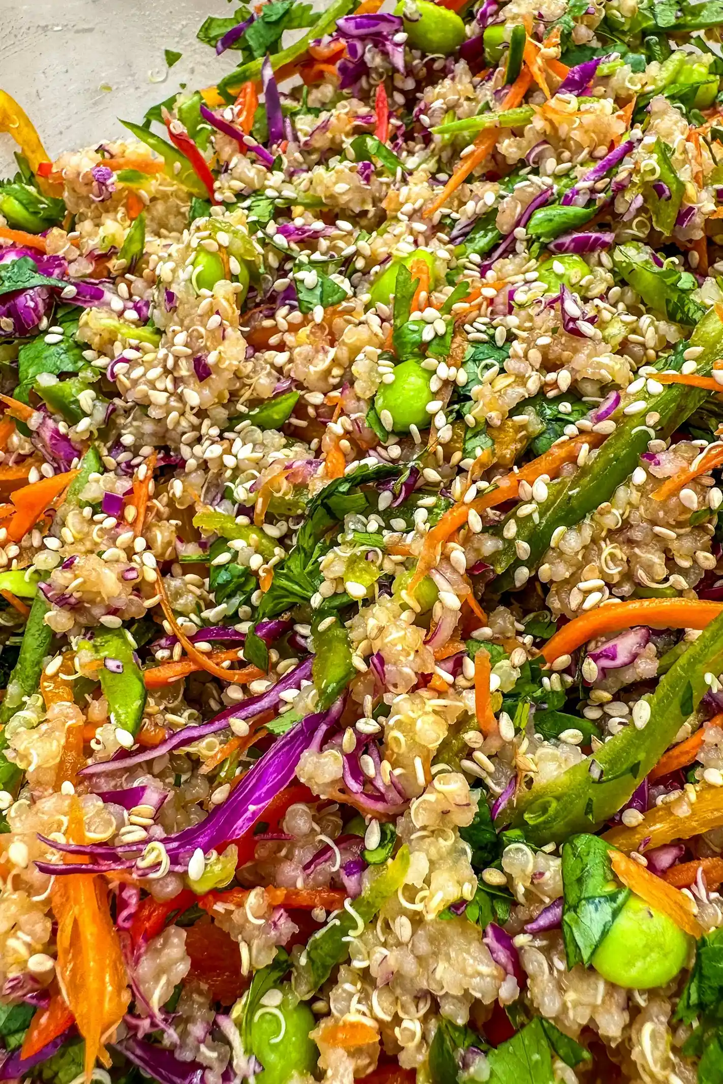 Knuspriger asiatischer Quinoa-Salat 3 Recipe image