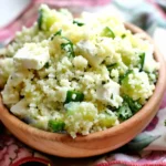 Erfrischender Gurken-Zitrone-Feta-Couscous-Salat 4 Erfrischender Gurken-Zitrone-Feta-Couscous-Salat