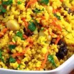 Aromatischer Curry-Couscous-Salat mit Kichererbsen 4 Aromatischer Curry-Couscous-Salat mit Kichererbsen