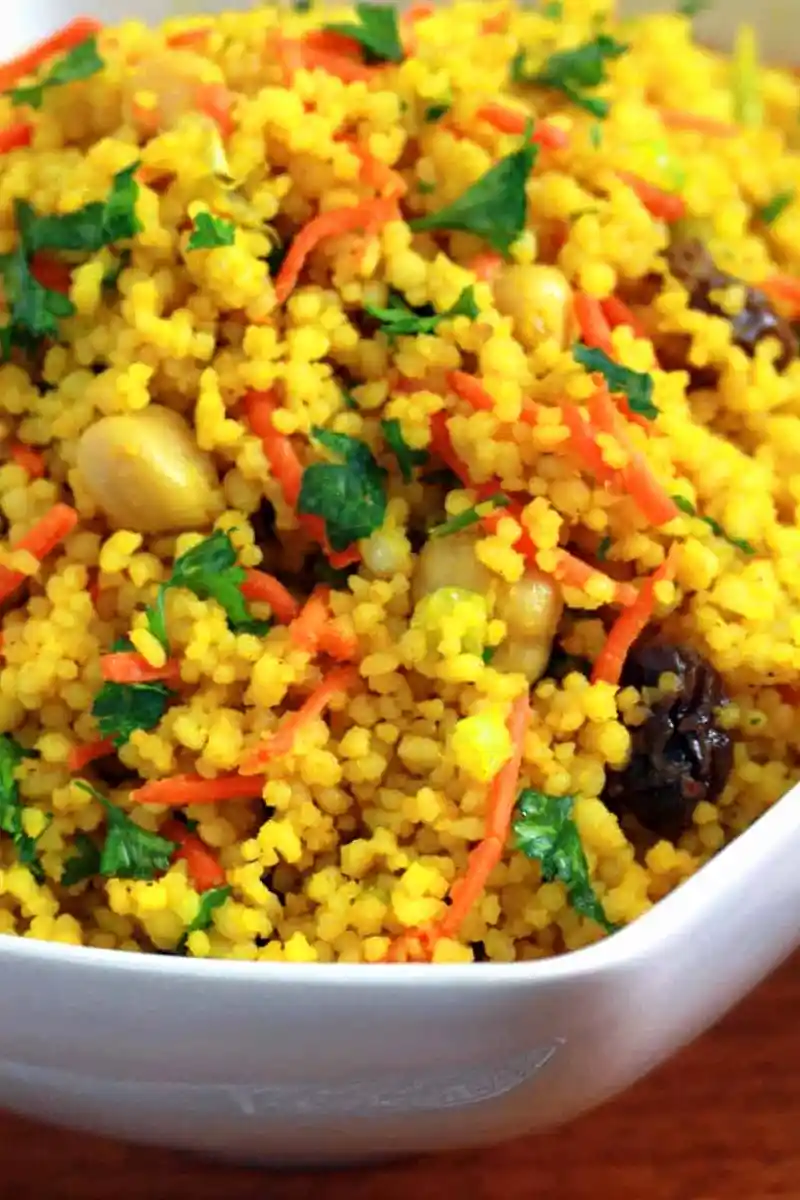 Aromatischer Curry-Couscous-Salat mit Kichererbsen 3 Recipe image