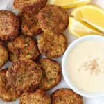 Knusprige Falafel aus der Heißluftfritteuse oder dem Ofen 4 Knusprige Falafel aus der Heißluftfritteuse oder dem Ofen