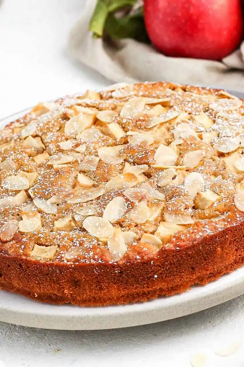 Einfacher französischer Apfelkuchen aus einer Schüssel 3 Recipe image