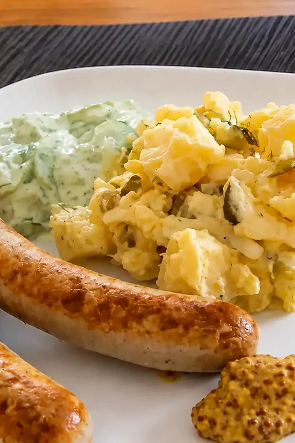 Schneller Norddeutscher Kartoffelsalat mit Mayonnaise 3 Recipe image