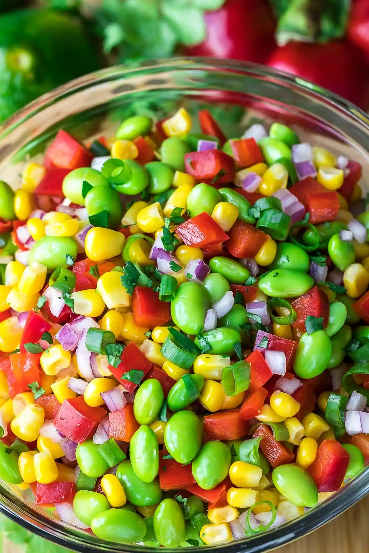 Edamame-Salat mit spritzigem Koriander-Limetten-Dressing 3 Recipe image