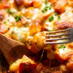 Herzhafter Gnocchi-Auflauf mit Kürbis und Rinderhackfleisch 4 Herzhafter Gnocchi-Auflauf mit Kürbis und Rinderhackfleisch