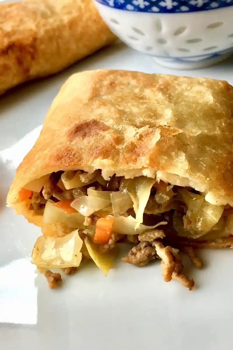 Knusprige Frühlingsrollen selbst machen: Rezept für Teig und Füllung 3 Recipe image
