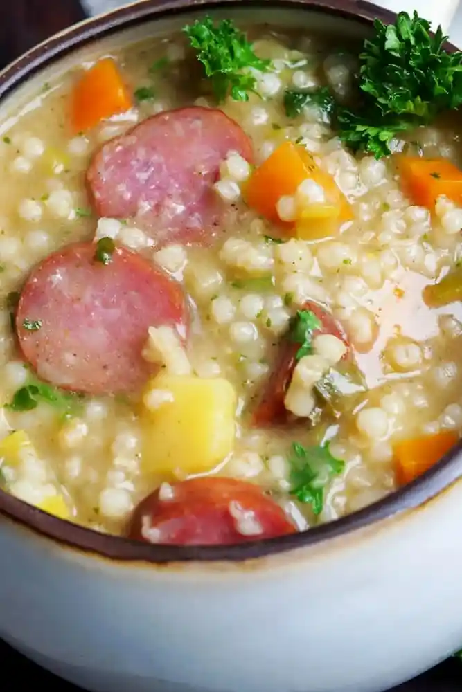 Herzhafte Graupensuppe nach traditioneller Art 3 Recipe image