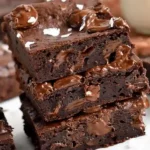 Gesunde Brownies mit griechischem Joghurt 4 Gesunde Brownies mit griechischem Joghurt