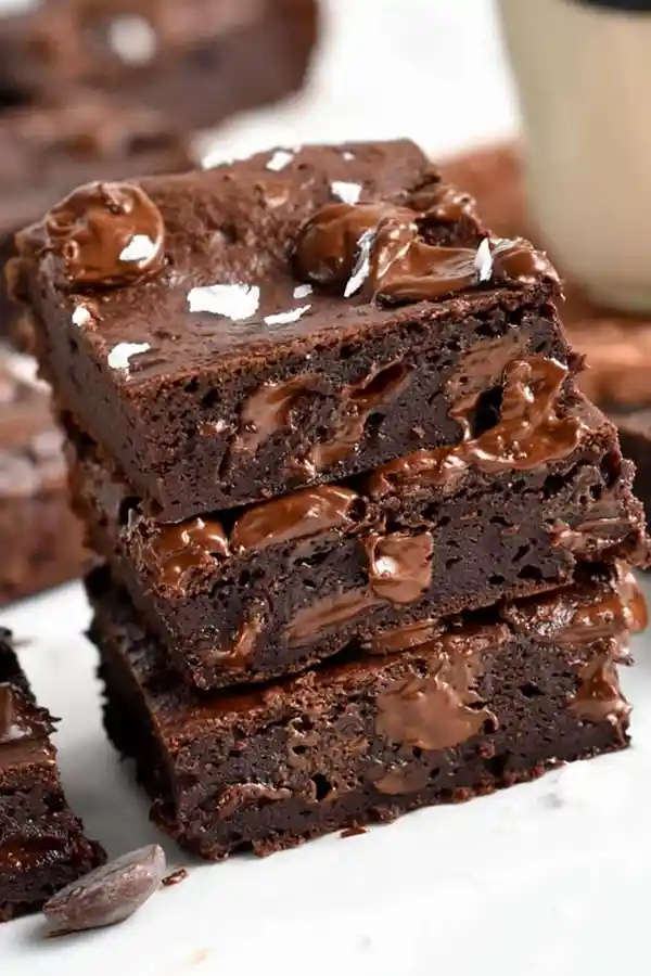 Gesunde Brownies mit griechischem Joghurt 3 Recipe image