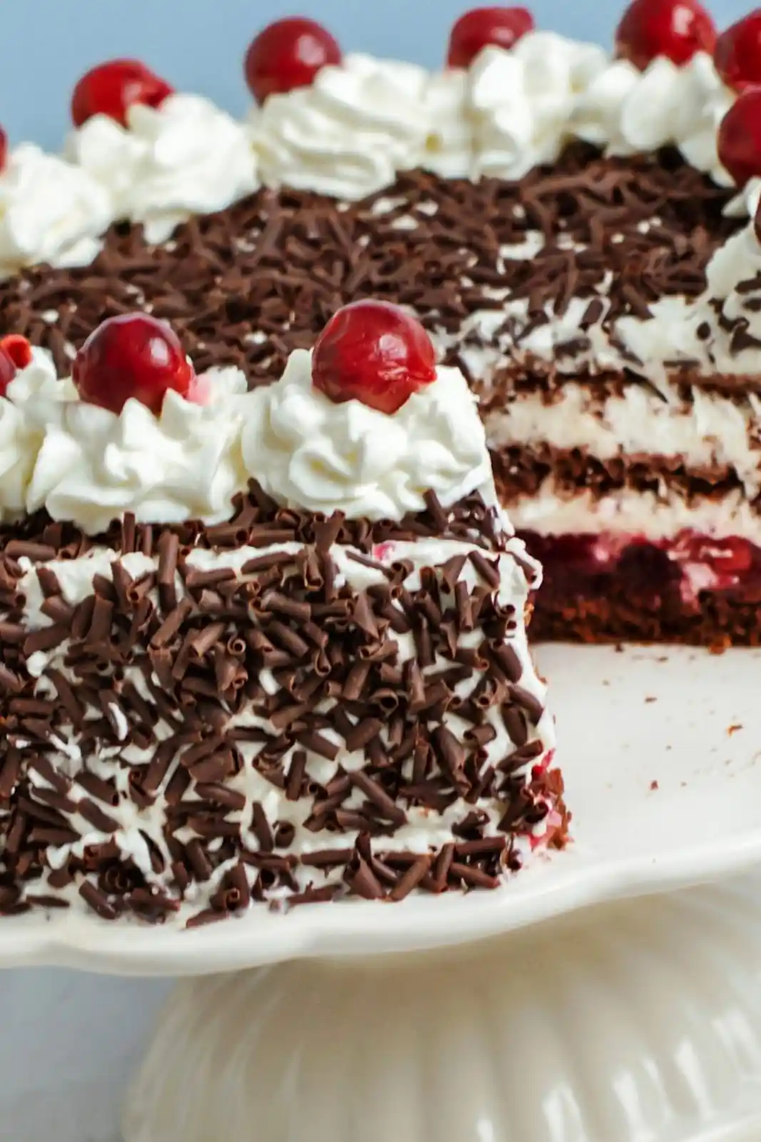 Klassische Schwarzwälder Kirschtorte ohne Alkohol 3 Recipe image