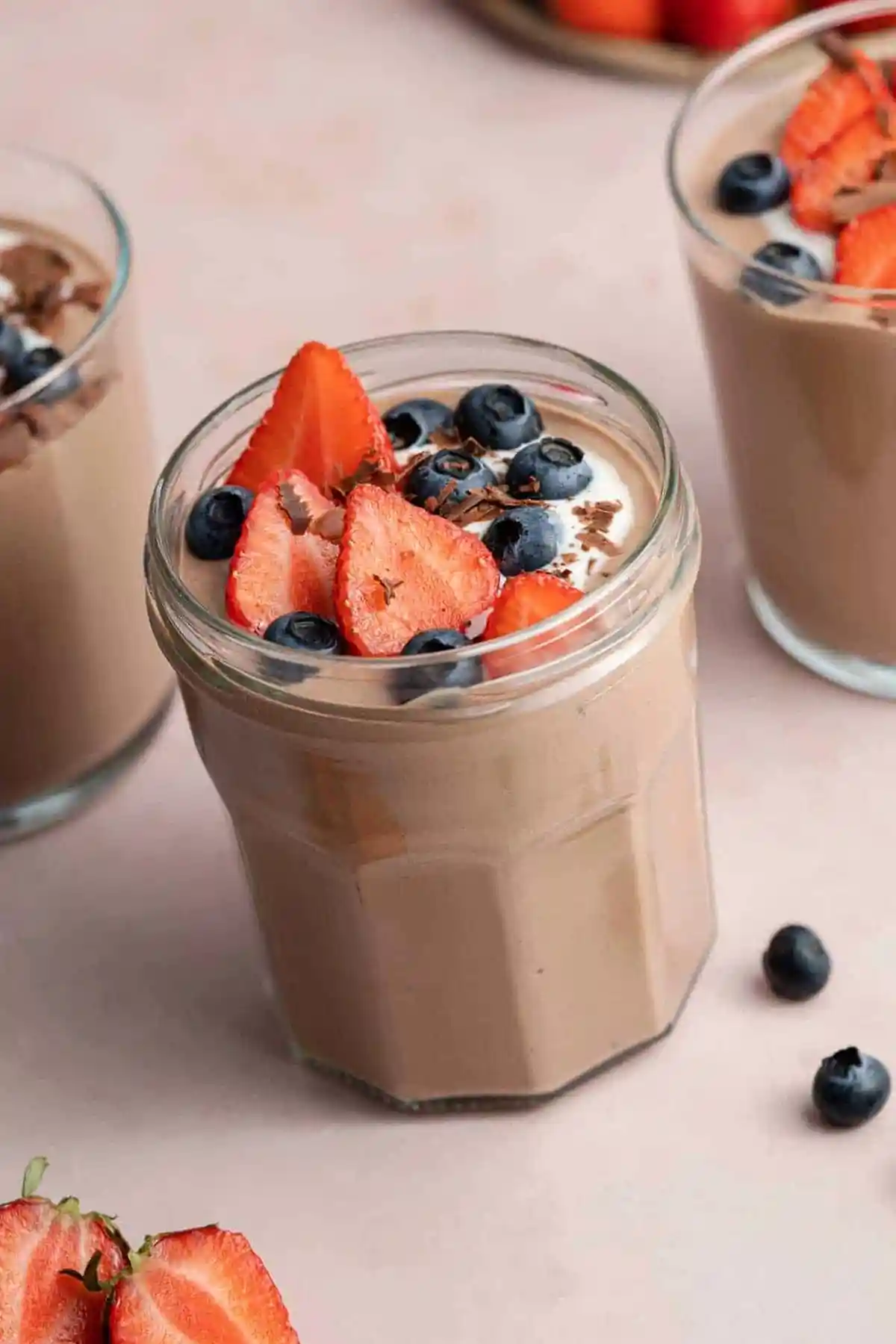 Proteinreicher Schokoladenpudding: Cremig und Schnell 3 Recipe image