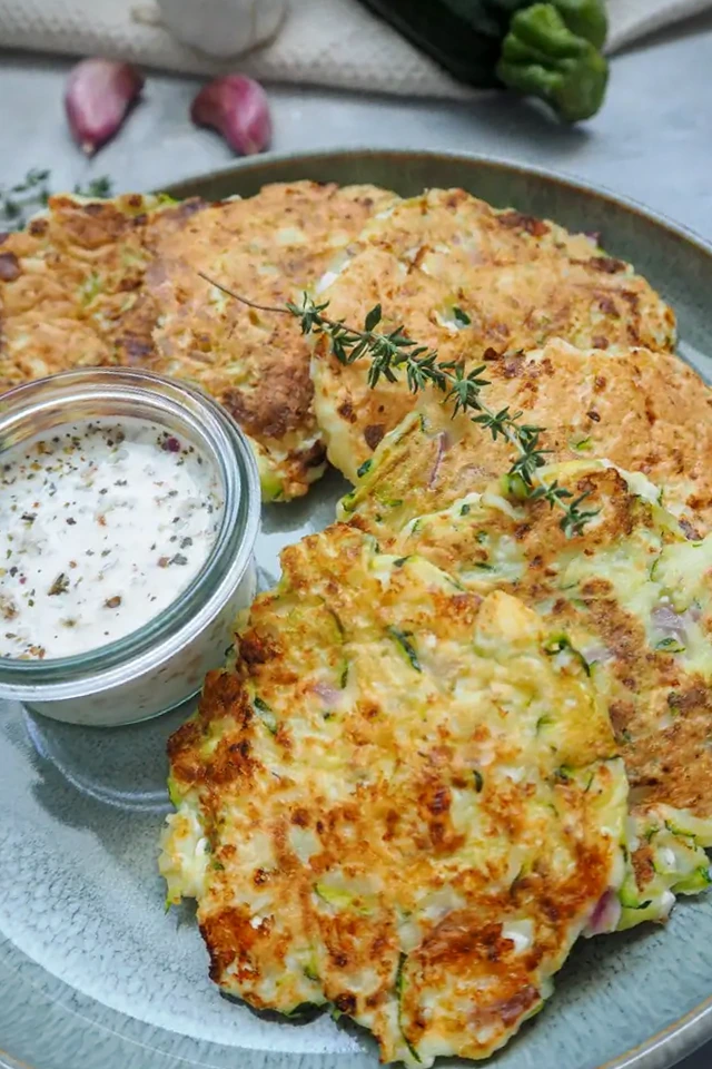 Gesunde Hüttenkäsetaler aus der Pfanne 3 Recipe image