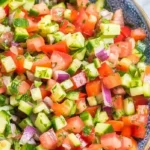 Erfrischender Israelischer Gemüsesalat 4 Erfrischender Israelischer Gemüsesalat
