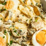 Leichter Kartoffelsalat mit Joghurt und Ei 4 Leichter Kartoffelsalat mit Joghurt und Ei