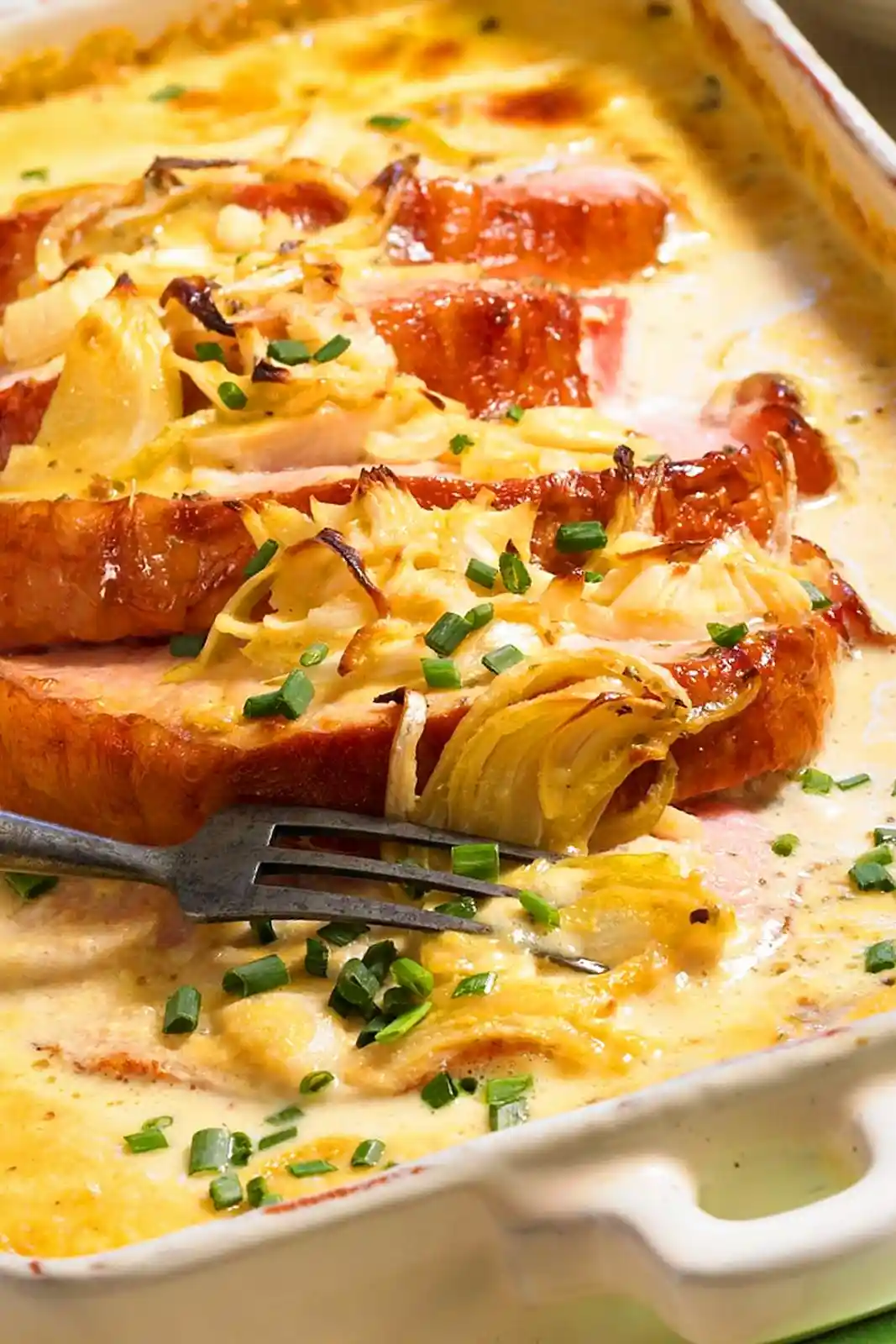 Zarter Räuchertruthahn in Honig-Senf-Sahne mit Wirsing-Stampf 3 Recipe image
