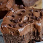 Gesunde Vegane Kichererbsen Brownies 4 Gesunde Vegane Kichererbsen Brownies