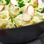 Klassischer kalter Kartoffelsalat mit Radieschen 4 Klassischer kalter Kartoffelsalat mit Radieschen